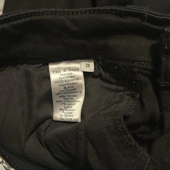 Rag & Bone High Rise Crop Flare Jeans - Picture 7 of 7